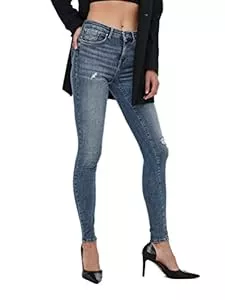 ONLY Jeans ONLY Female Skinny Jeans ONLPOWER Mittlere Taille Skinny Fit Jeans