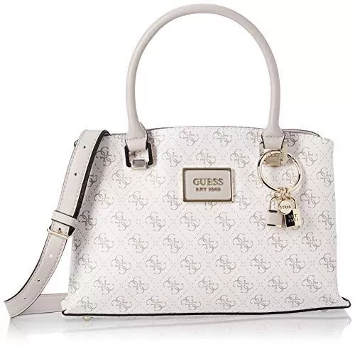 GUESS Taschen & Rucksäcke Guess Tyren Girlfriend Satchel White