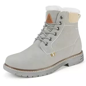 Mishansha Stiefel Mishansha Winterschuhe Damen Warme Gefüttert Winterstiefel Frauen Stiefeletten 36-42 EU