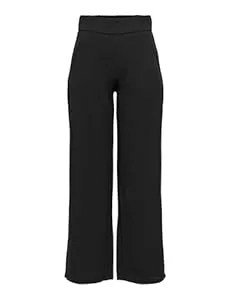 JDY Hosen JDY Damen Hose Mit Weitem Bein Und Elastischer Taille Jdylouisville Catia Wide Pant JRS Noos