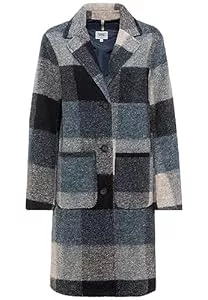 camel active Mäntel camel active Damen Wollmantel im Karomuster