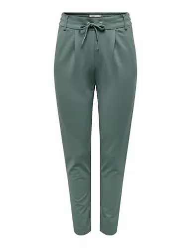 ONLY Hosen ONLY Chino Damen Hose - ONLPOPTRASH Easy COL Pant - Elegante und Bequeme Schlupfhose mit Stretch - Klassisch Geschnittene Stoffhose aus Hochwertiger Viskosemischung