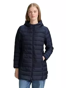 TOM TAILOR Denim Jacken TOM TAILOR Denim Damen 1046684 Lightweight Steppmantel mit Kapuze