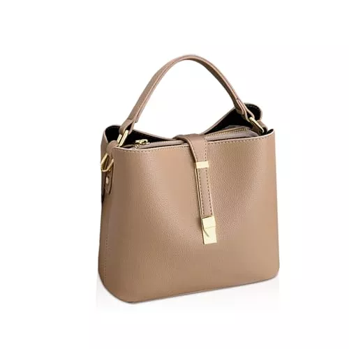 NICOLE & DORIS Taschen & Rucksäcke NICOLE & DORIS Damen Leder Handtasche Designer Frauen Umhängetasche Beuteltasche Schultertasche Tote Bag Kleine Handtasche mit Vielen Fächern