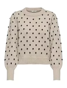 JDY Pullover & Strickmode JDY Damen Jdysigrid Life L/S On Puff Pull KNT Noos Jdysigrid Life L/S On Puff Pull KNT Noos (1er Pack)