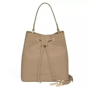 Lazarotti Taschen & Rucksäcke Lazarotti Bologna Damen Henkeltasche aus Echt-Leder | Handtasche mit abnehm- & längenverstellbaren Trageriemen | Bucket Bag 25 cm