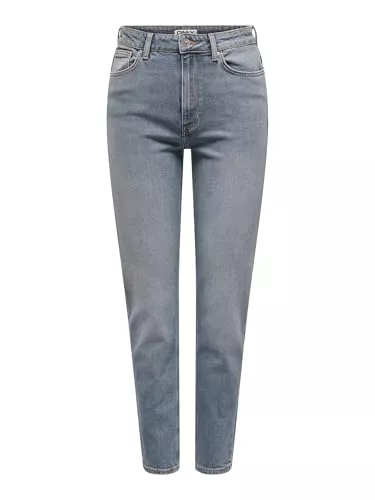 ONLY Pullover & Strickmode ONLY Female Straight-Fit Jeans ONLEMILY Hohe Taille Gerade geschnitten Jeans