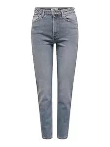 ONLY Pullover & Strickmode ONLY Female Straight-Fit Jeans ONLEMILY Hohe Taille Gerade geschnitten Jeans