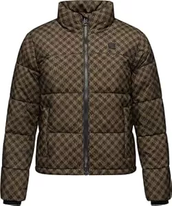 Ragwear Jacken Ragwear Damen Steppjacke warme Winterjacke wasserdicht kurz mit angesagtem Hahnentritt Muster Serah Print YOUMODO XS-6XL