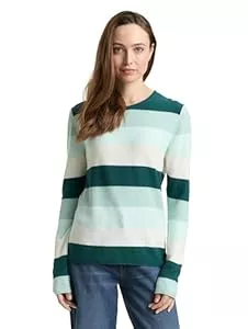 TOM TAILOR Pullover & Strickmode Tom Tailor Damen 1042952 Strickpullover mit Rundhals