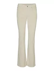 VERO MODA Jeans Vero Moda Female Ausgestellt VMFLASH Mid Rise Ausgestellt Jeans
