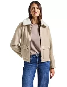 Street One Jacken Street One Damen Jacke mit abnehmbarem Kragen