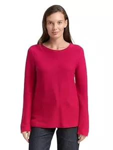 TOM TAILOR Pullover & Strickmode TOM TAILOR Damen Strickpullover aus Bio-Baumwolle