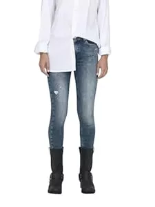 ONLY Jeans ONLY Damen Jeans Onlblush Mid Sk ANK Raw Rea333noos
