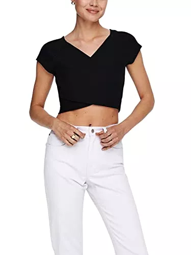 ONLY T-Shirts ONLY Damen Onlollie Life S/S Short Top JRS T-Shirt