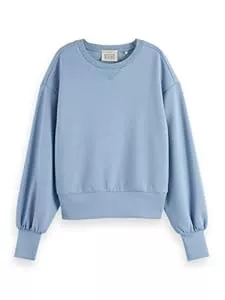 Scotch & Soda  Scotch & Soda Damen Modal Fitted Sweatshirt Sweatshirt (1er Pack)