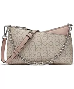 Calvin Klein  Calvin Klein Zoe Top Zip Chain Crossbody Zoe Top Zip Chain Crossbody