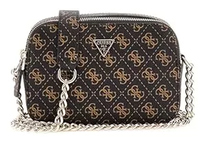 GUESS  GUESS Noelle II Crossbody Camera Bag Brown Logo
