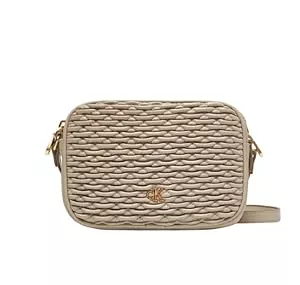 Calvin Klein Taschen & Rucksäcke Calvin Klein Damen Pleated Double Zip Camer﻿a Bag Lv04f3279g Crossover