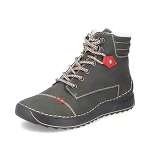 Rieker Stiefel Rieker Damen Schnürstiefeletten 51545, Frauen Stiefeletten