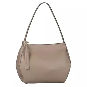 TOM TAILOR  TOM TAILOR Berit Damen Hobo Bag Schultertasche Mittelgroß Beige