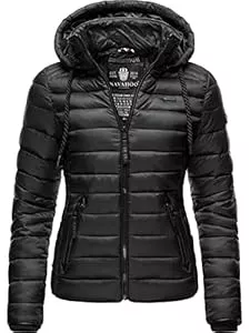 Navahoo Jacken Navahoo Damen leichte Übergangsjacke Steppjacke mit Kapuze Lulana XS-XXL