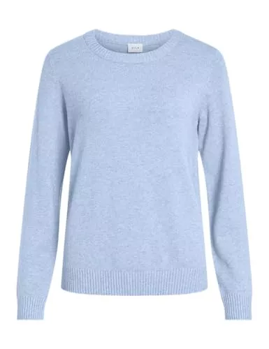 Vila Pullover & Strickmode Vila Damen Viril O-Neck L/S Knit Top - Noos Viril O-Neck L/S Knit Top - Noos (1er Pack)