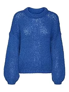 VERO MODA Pullover & Strickmode VERO Moda Damen Vmada Ls O-Neck Pullover Ga Noos Pullover (1er Pack)