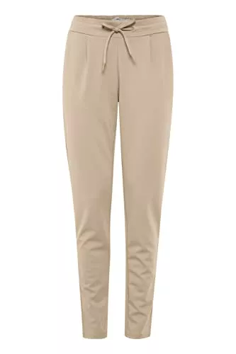 ICHI Hosen ICHI IHKATE PA2 Damen Sweathose Sweatpants Relaxhose mit Stretch Schmaler Schnitt mit Elastikbund