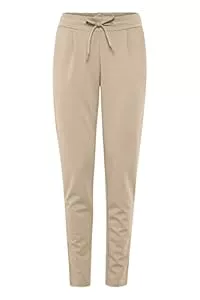 ICHI  ICHI IHKATE PA2 Damen Sweathose Sweatpants Relaxhose mit Stretch Schmaler Schnitt mit Elastikbund