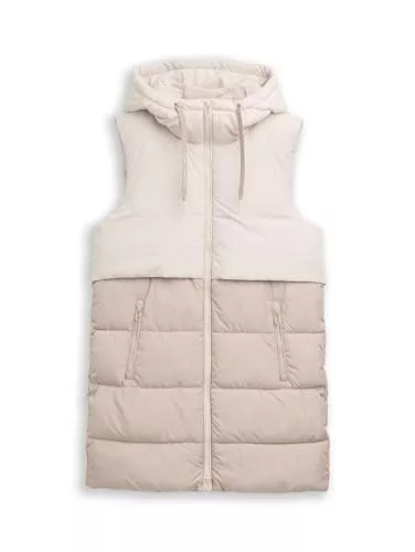 TOM TAILOR Westen TOM TAILOR Damen 1047525 Steppweste im zweifarbigen Design