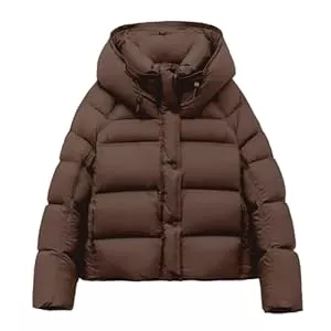 Generisch Jacken Modische Damen - Winterjacke mit kurz gesteppt leicht warm für den täglichen Gebrauch