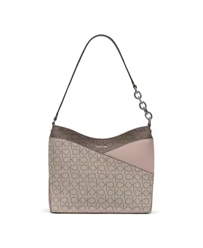 Calvin Klein Taschen & Rucksäcke Calvin Klein Nova Chain Hobo Shoulder Bag Nova Chain Hobo Umhängetasche