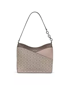 Calvin Klein Taschen & Rucksäcke Calvin Klein Nova Chain Hobo Shoulder Bag Nova Chain Hobo Umhängetasche