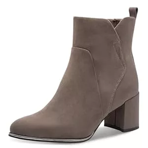 MARCO TOZZI Stiefel MARCO TOZZI Damen Stiefeletten mit Blockabsatz Vegan