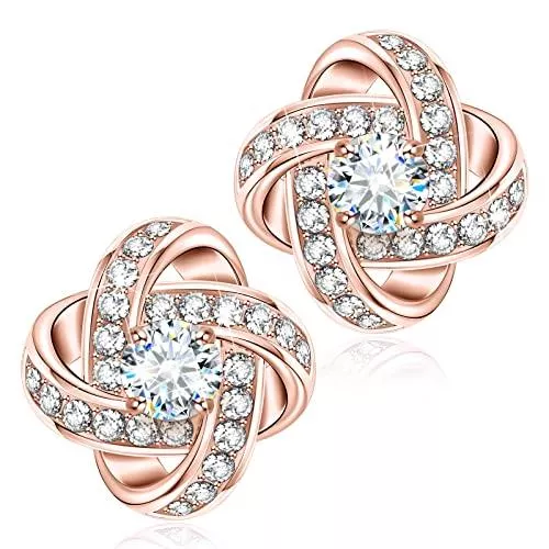 Alex Perry Schmuck Alex Perry Geschenke für Frauen, Ohrringe Geschenke für Frauen, Satellite Serie Ohrstecker für Mädchen, 925 Sterling Silber, 5A Zirkonia, Valentinstag Geburtstagsgeschenke für Damen sie