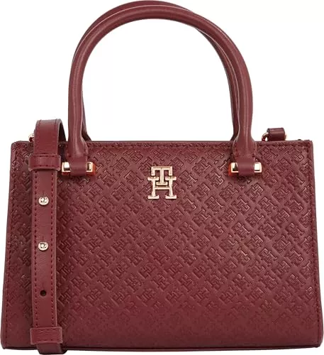 Tommy Hilfiger Taschen & Rucksäcke Tommy Hilfiger Monogram Mini Tote Bag With Removable Crossbody Strap Umhängetasche