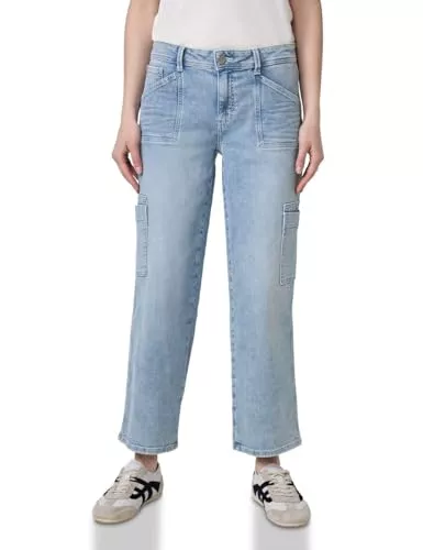 Street One Studio Jeans Street One Studio Damen Straight Leg Cargo Jeans