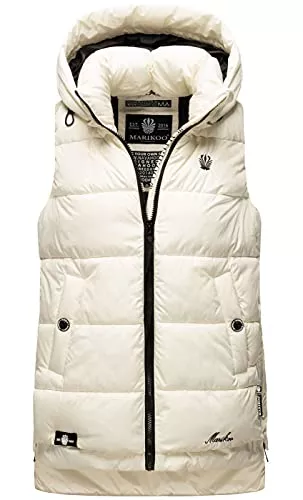 MARIKOO Westen MARIKOO Damen Weste Steppweste gesteppt Frühjahr Übergangsweste B898