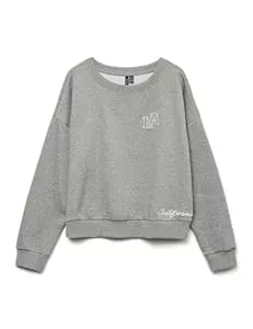 VERO MODA  VERO Moda Damen Vmtrina Ls Sweat Box JRS Boo Vmtrina Ls Sweat Box JRS Boo (1er Pack)