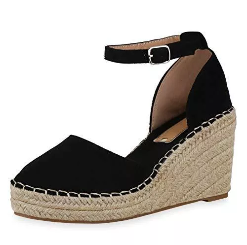 SCARPE VITA Sandalen & Slides SCARPE VITA Damen Keilsandaletten Bast Profilsohle