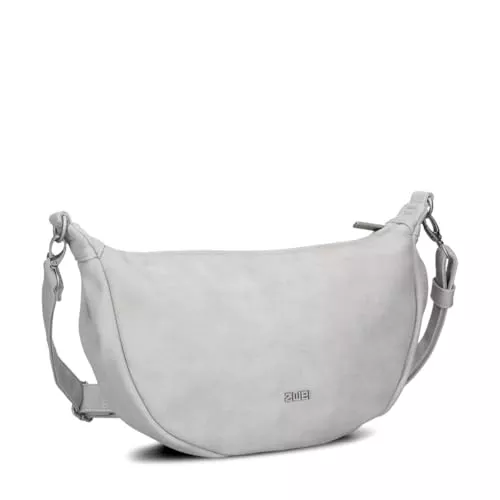 Zwei Taschen & Rucksäcke Zwei Damen Handtasche Mademoiselle.M M70 Moon-Bag 4 Liter Trend-Tasche in Halbmond-Form vielseitig als Bauchtasche Crossbody-Bag Abendtasche Umhängetasche zu tragen