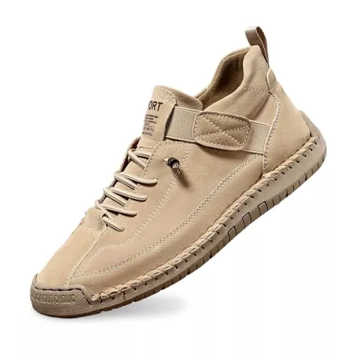 Fulidngzg Sneaker & Sportschuhe Fulidngzg Montela Schuhe Damen - Montela Sneakers, Komfortable &amp; Schmerzfreie Orthopädische Sneakers, Bequeme Stützende Lederschuhe, Wasserdichter Barfuss Schuhe