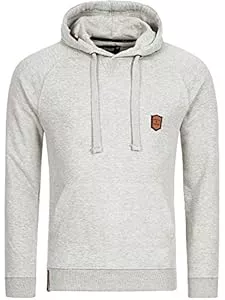 Indicode Kapuzenpullover Indicode Herren Litcham Sweatshirt mit Kapuze | Hoodie Kapuzenpullover für Männer