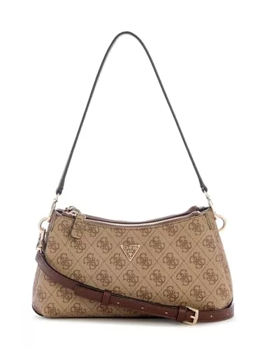 GUESS Taschen & Rucksäcke GUESS Umhängetasche Noelle II Mini Shoulder xbody milch logo brown BS26GU15 BG967273