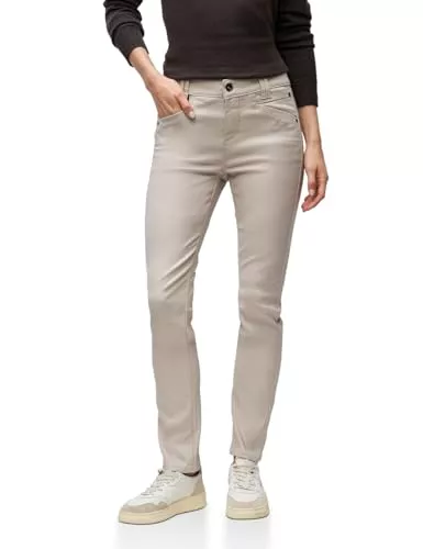 Street One Hosen Street One Damen Slim Fit Coated Hose 3715973
