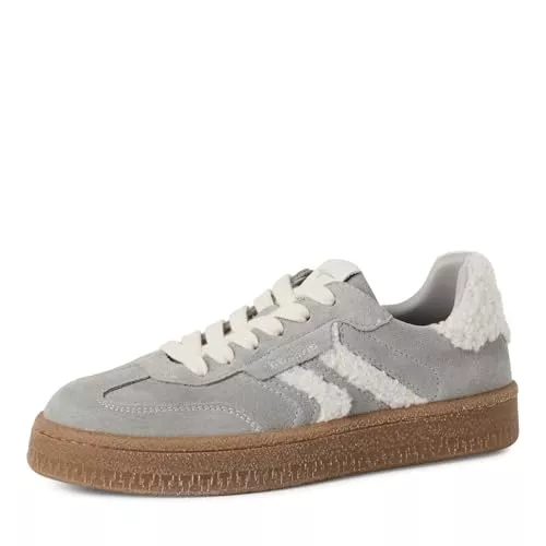 Tamaris Sneaker & Sportschuhe Tamaris Damen Schnürer Leder