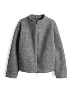 OPUS Jacken OPUS Damen Jacke | HURLIE Regular Boxy Boucléjacke