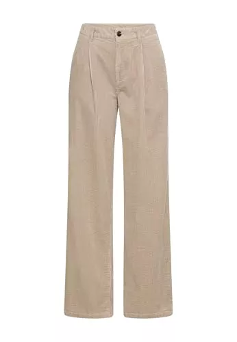 camel active Hosen camel active Damen Relaxed Fit Chino Hose aus Baumwolle