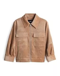 OPUS Jacken OPUS Damen Jacke | HAMONI Boxy fit Kurzjacke aus Feincord